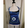 crochet evil eye top